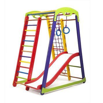 Детский спортивный уголок- SportBaby &laquo;Кроха - 1 Plus 1&raquo; SPDU2328 фото