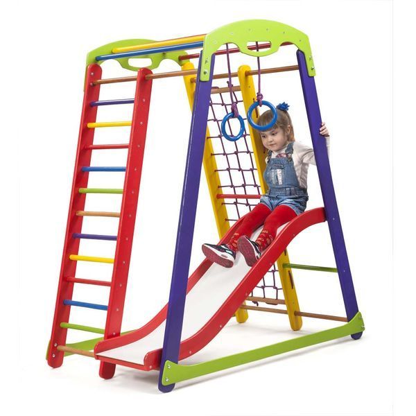 Детский спортивный уголок- SportBaby &laquo;Кроха - 1 Plus 1&raquo; SPDU2328 фото