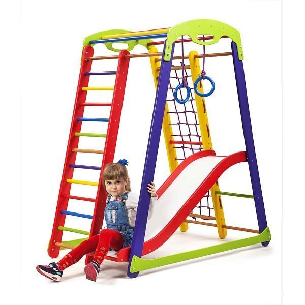Детский спортивный уголок- SportBaby &laquo;Кроха - 1 Plus 1&raquo; SPDU2328 фото