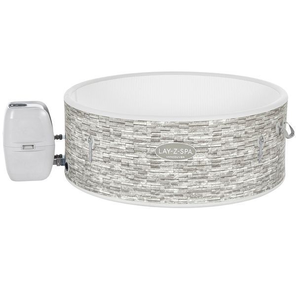 Надувний джакузі - СПА Lay-Z-Spa&trade; Bestway 60027, 155 х 60 см (4 місць: 1 325 л/год, аеро) 173164 фото