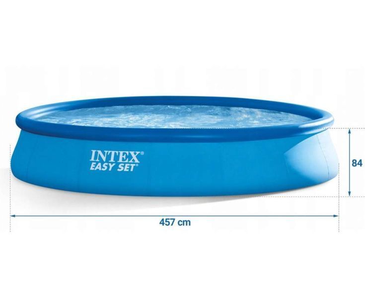 Надувний басейн Intex 28158, 457&times;84 см, з насосом (2006 л/год) 168339 фото
