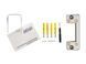Виклична панель домофону з вбудованим зчитувачем карток MIFARE SEVEN CP-7503F RFID white 864710701 фото 7