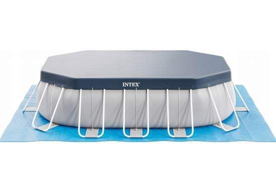 Каркасний басейн Intex 26796-7, 503 x 274 x 122 см (7 900 л/год, драбина, тент, підстилка, набір для догляду) 172731 фото