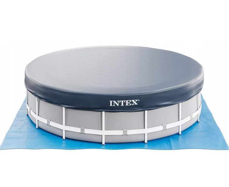 Каркасний басейн Intex 26720, 427 х 107 см(3 785 л/год, драбина, тент, підстилка) 175206 фото