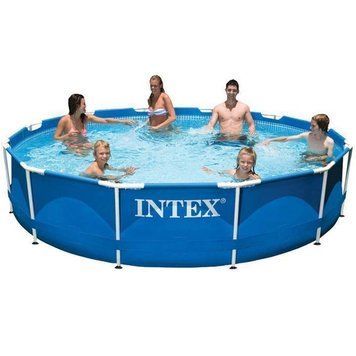 Каркасний басейн круглий 366 x 76 см Intex 28210 175225 фото