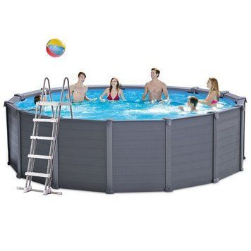 Каркасний збірний басейн Intex 26384-1, 457 х 122 см (478 х 124 см) (драбина, тент, підстилка) 170947 фото