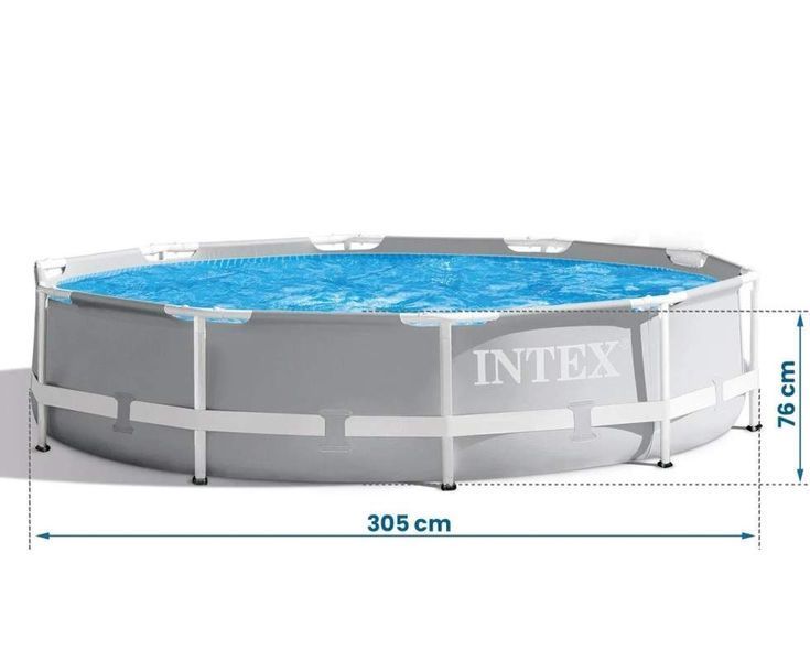 Каркасний басейн Intex 26700, 305 x 76 см 175227 фото