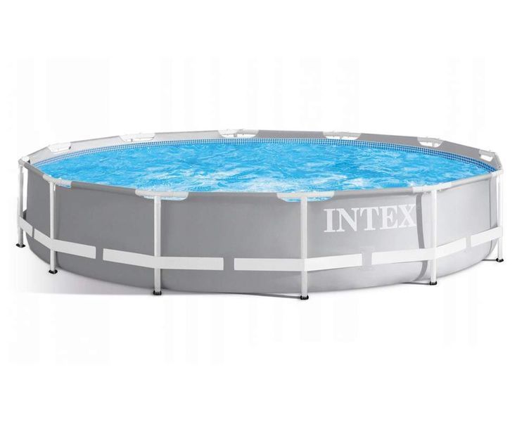Каркасний басейн Intex 26710-5, 366 x 76 см (3 785 л/год, підстилка, тент) 172621 фото