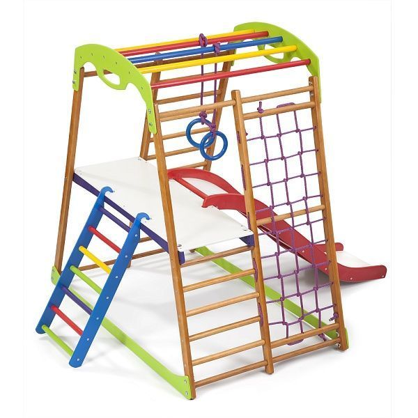 Детский спортивный комплекс для дома SportBaby BabyWood Plus 2 SPDU2341 фото