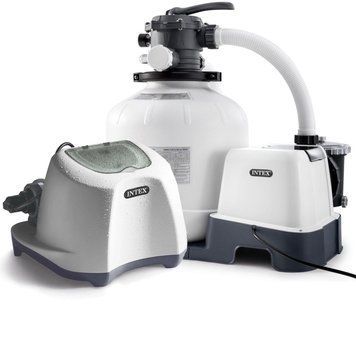Пісочний насос із хлоргенератором Intex 26680-1 (SF70220-2) 10 500 л/год, (ECO6220 / QS1200) хлор 12 г/год 171657 фото