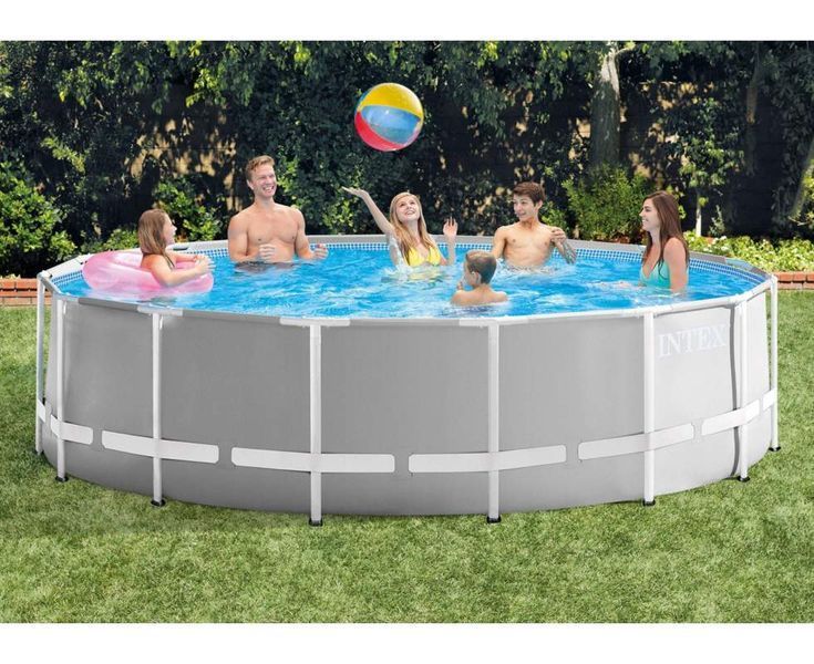 Каркасний басейн Intex 26726-11, 457 x 122 см (7 г/год, 7 900 л/год, драбина, тент, підстилка, набір для догляду) 172625 фото