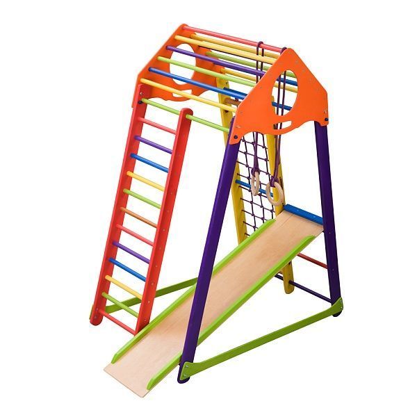 Детский спортивный комплекс SportBaby BambinoWood Color SPDU2314 фото