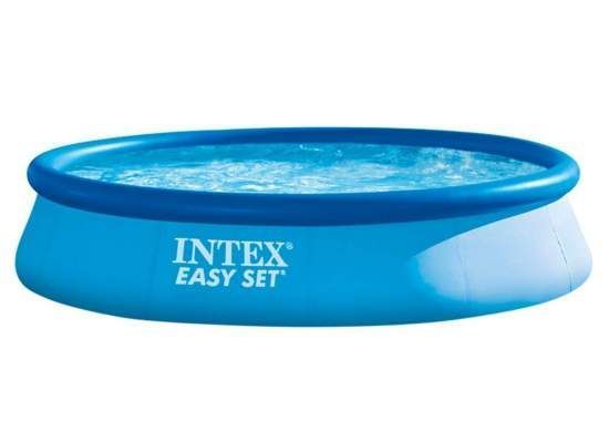 Надувний басейн Intex 28143-5, 396&times;84 см, з насосом (3785 л/год), тентом, підстилкою і драбиною 172900 фото