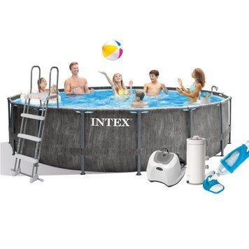 Каркасний басейн Intex 26742-6, 457 x 122 см (4 г/год, 3785 л/год, тент, підстилка, драбина, набір для догляду) 173425 фото
