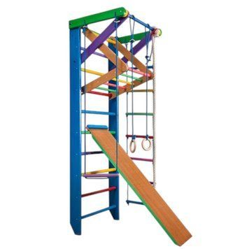 Спортивный уголок SportBaby &laquo;Радуга 3-240&raquo; SPDU2031 фото