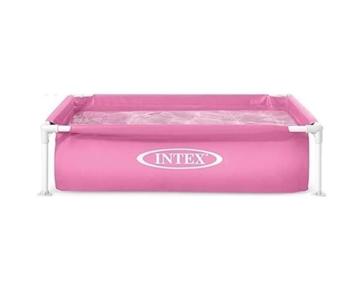 Каркасний басейн Intex 57172, 122 х 122 х 30 см, рожевий 174102 фото