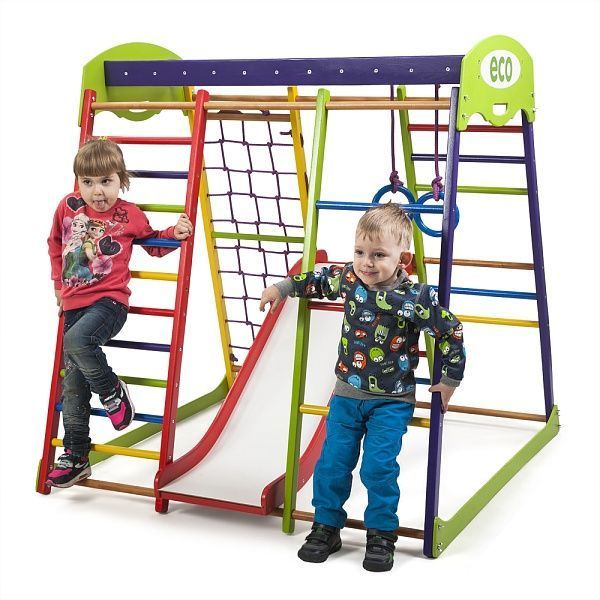 Спортивный комплекс для дома SportBaby &laquo;ЮнгаPlus 1&raquo; SPDU2358 фото