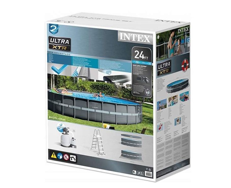 Каркасний басейн Intex 26340-0 (чаша, каркас), 732 x 132 см 171245 фото