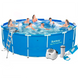 Каркасний басейн Bestway 5612U-6, 427 х 132 см (4 г/год, 3785 л/год, драбина, тент, підстилка, набір для догляду) 173410 фото 4