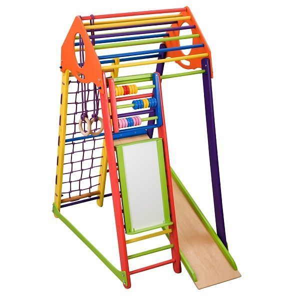 Детский спортивный комплекс SportBaby BambinoWood Color Plus SPDU2315 фото