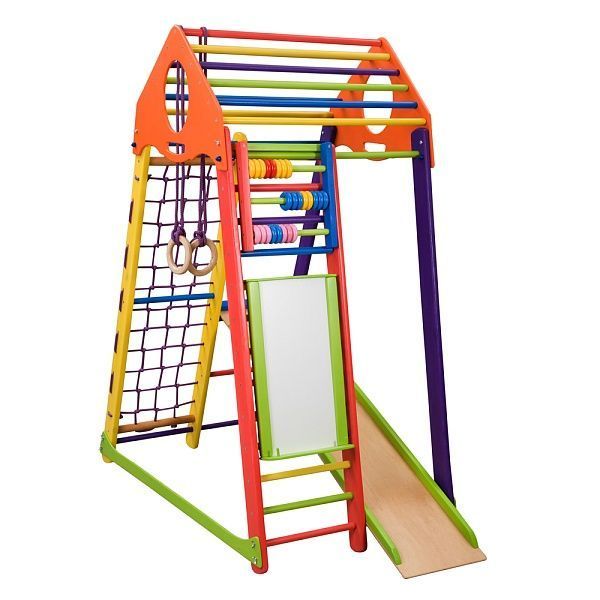 Детский спортивный комплекс SportBaby BambinoWood Color Plus SPDU2315 фото