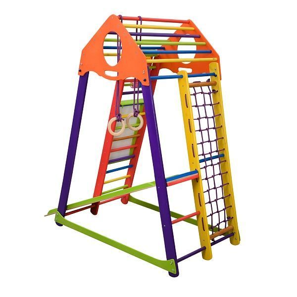 Детский спортивный комплекс SportBaby BambinoWood Color Plus SPDU2315 фото