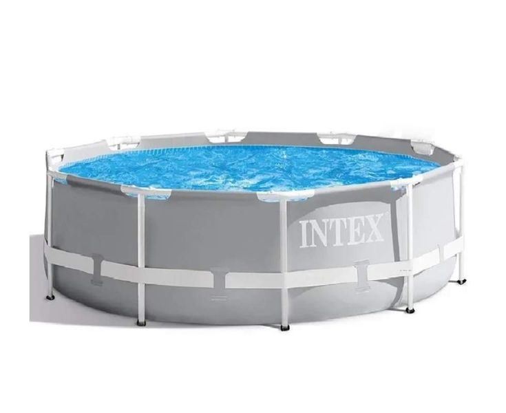 Каркасний басейн Intex 26706-6, 305 x 99 см (4 г/год, 3785 л/год, драбина, тент, підстилка, набір для догляду) 173407 фото