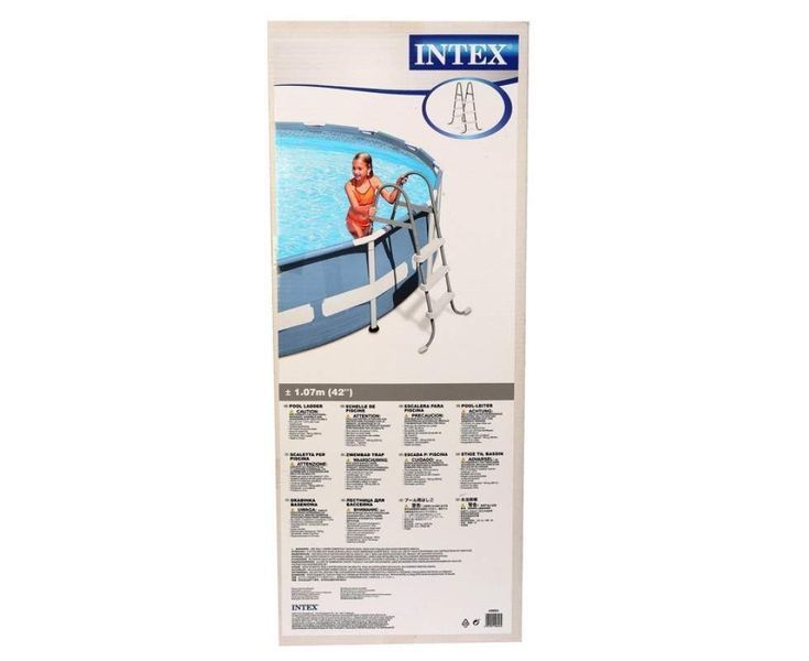 Каркасний басейн Intex 26706-6, 305 x 99 см (4 г/год, 3785 л/год, драбина, тент, підстилка, набір для догляду) 173407 фото