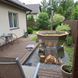 Карпатський чан на дровах ZHAR CHAN з нержавіючої сталі з великою топкою 180 см, оздоблення ПВХ-дошка &mdash; Базова комплектація ZC-VT-STD-NRJ-PVH фото 1