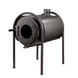 Піч дров'яна опалювальна кожух срібний PICBURZsrib фото 1