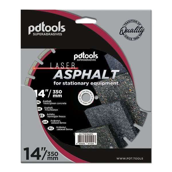 Круг алмазний вiдрiзний ASPHALT 350 71305BASPH фото