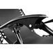 Шезлонг садовий складний комплект 2 шт до 120 кг чорний 2012 фото 8