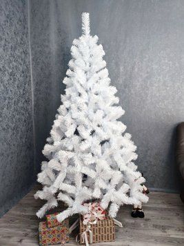 Ялинка штучна Казка біла 1,30 м 1023 фото