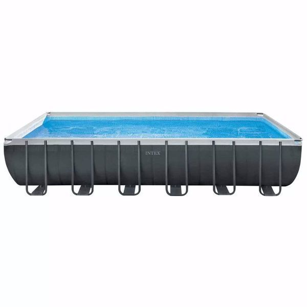 Каркасний басейн Intex 26368, 732 х 366 х 132 см (7 г/год - 7 900 л/ч, драбина, тент, підстилка, набір для догляду, сітка) 175188 фото