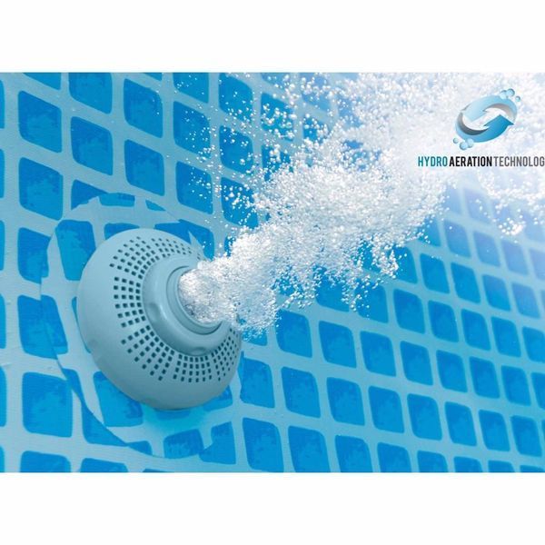 Каркасний басейн Intex 26368, 732 х 366 х 132 см (7 г/год - 7 900 л/ч, драбина, тент, підстилка, набір для догляду, сітка) 175188 фото