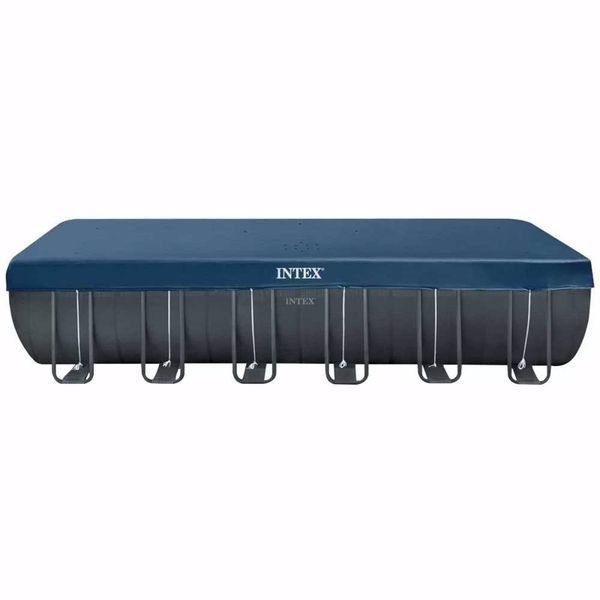 Каркасний басейн Intex 26368, 732 х 366 х 132 см (7 г/год - 7 900 л/ч, драбина, тент, підстилка, набір для догляду, сітка) 175188 фото