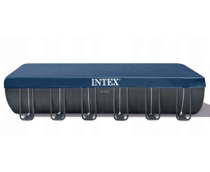 Каркасний басейн Intex 26364, 732 х 366 х 132 см (7 900 л/год, драбина, тент, підстилка) 175189 фото