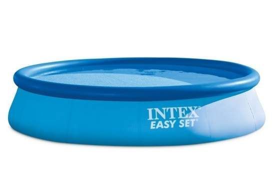 Надувний басейн Intex 28132-3, 366&times;76 см, з насосом (2006 л/год), тентом і підстилкою 173357 фото