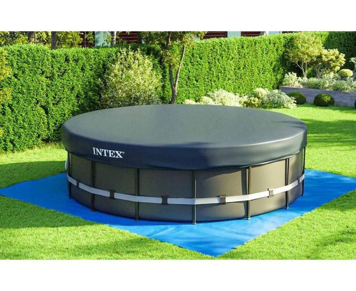 Каркасний басейн Intex 26326-11, 488 x 122 см (7 г/год, 7 900 л/год, драбина, тент, підстилка, набір для догляду) 170884 фото